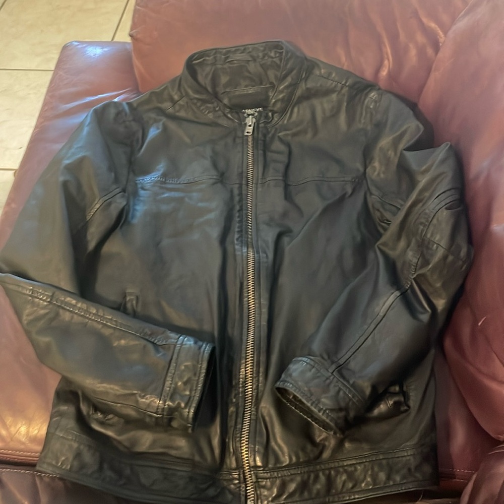 Men’s leather jacket